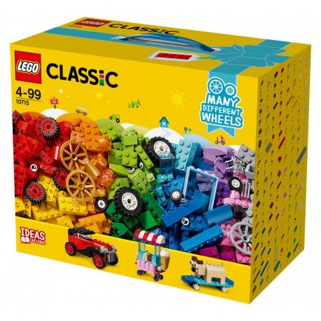 10715 LEGO CLASSIC KLOCKI NA KÓŁKACH