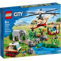 60302 LEGO CITY NA RATUNEK DZIKIM ZWIERZĘTOM
