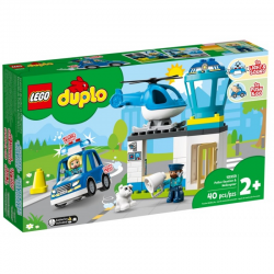 10959 LEGO DUPLO POSTERUNEK POLICJI I HELIKOPTER