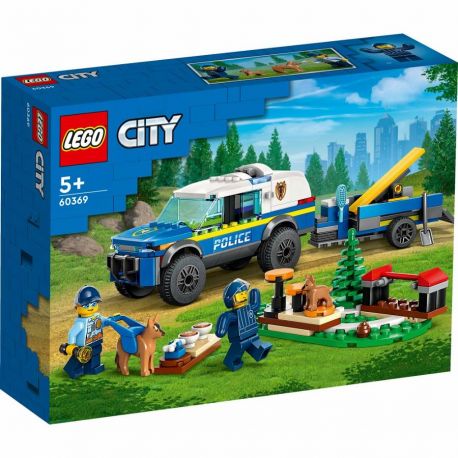 60369 LEGO CITY SZKOLENIE PSÓW POLICYJNYCH