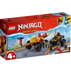 71789 LEGO NINJAGO BITWA SAMOCHODOWO MOTOCYKLOWA MIĘDZY KAIEM A RASEM