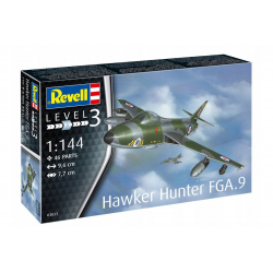 03833 REVELL HAWKER HUNTER FGA9 SAMOLOT MODEL