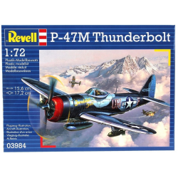 03984 REVELL P-47 THUNDERBOLT SAMOLOT MODEL