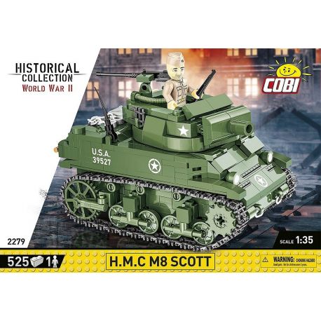 2279 COBI SMALL ARMY H.M.C M8 SCOTT