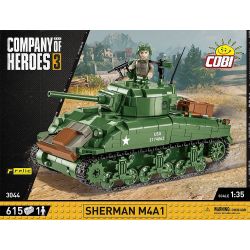 3044 COBI SMALL ARMY SHERMAN M4A1