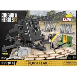 3047 COBI SMALL ARMY FLAK 8,8 CM