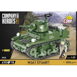 3048 COBI SMALL ARMY M3A1 STUART