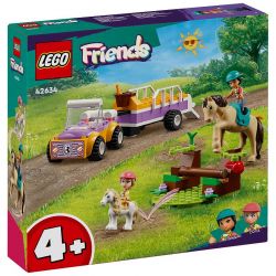 42634 LEGO FRIENDS PRZYCZEPKA DLA KONIA I KUCYKA