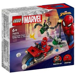 76275 LEGO MARVEL POŚCIG NA MOTOCYKLU SPIDERMAN VS, DOC OCK